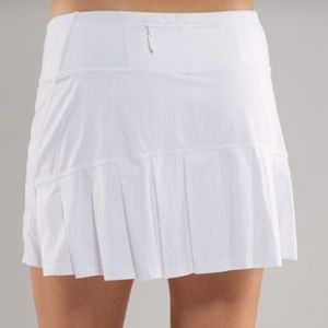 Lululemon Run Speed Skirt Sz10 Royal Blue